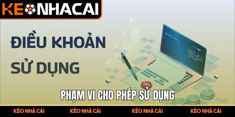 Phạm vi cho phép sử dụng