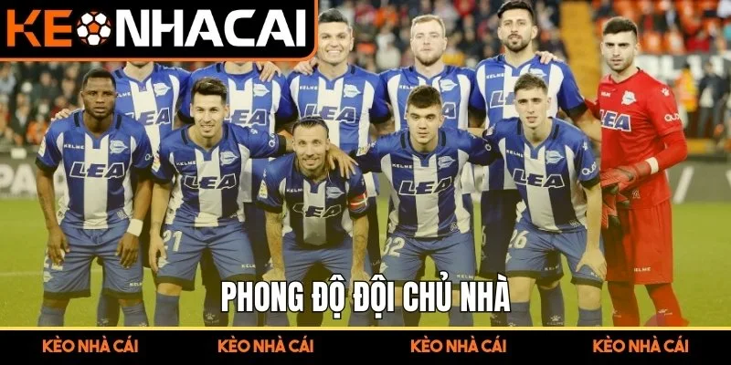 Phong độ đội chủ nhà