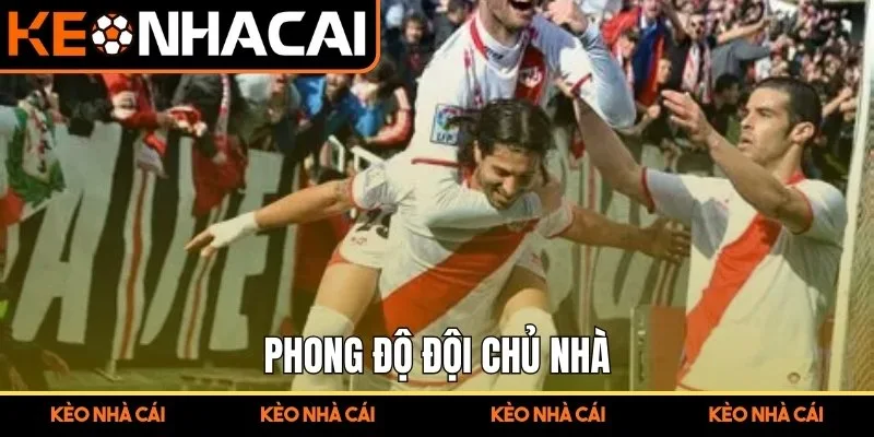 Phong độ đội chủ nhà